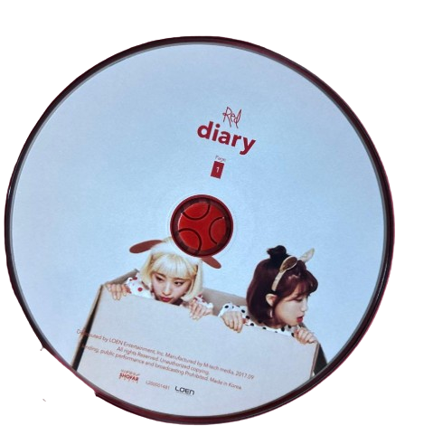 Red Diary, page 1 cd